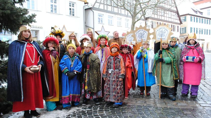 Sternsinger besuchten Schwabachs Bürgermeister