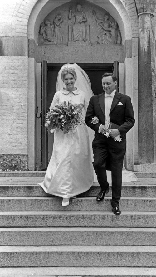 1963: Georg Schaeffler heiratet Maria-Elisabeth Kurssa.