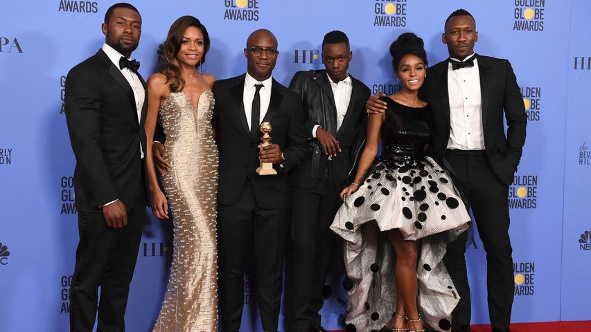Den Globus in der Kategorie "Bestes Drama" erhielt der von Brad Pitt produzierte Film "Moonlight" über einen jungen, schwulen Afroamerikaner.