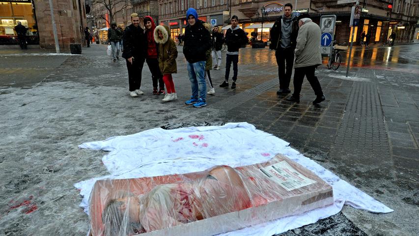 Provokanter Peta-Protest: So sähe Menschenfleisch aus 