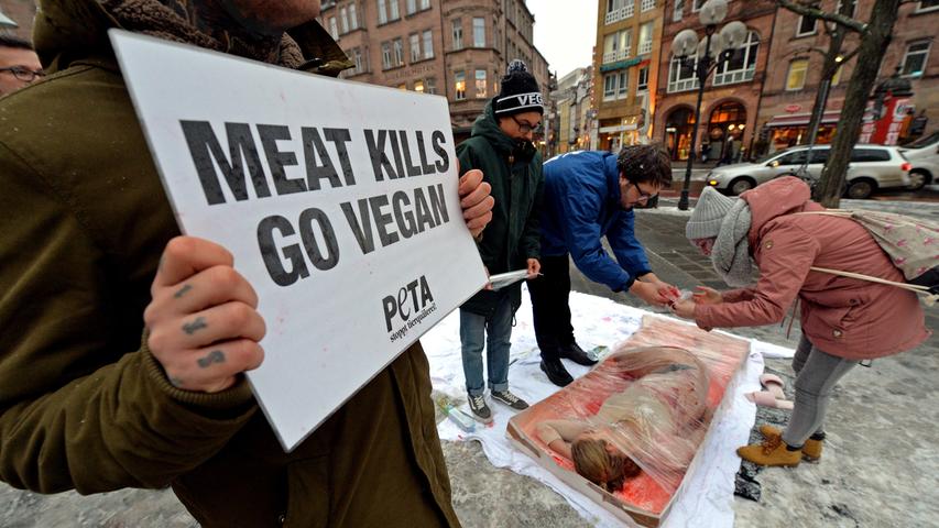 Provokanter Peta-Protest: So sähe Menschenfleisch aus 