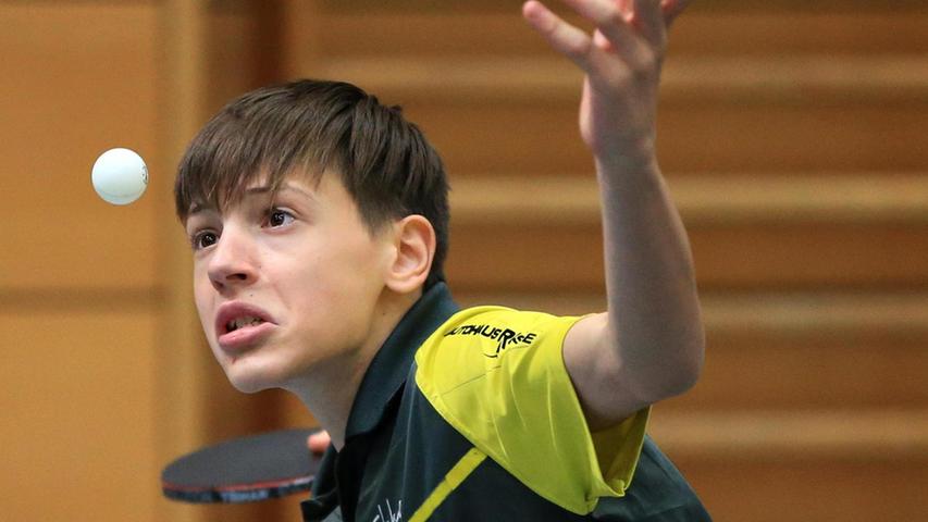 Hannes Hörmann, Tischtennisspieler beim TV Hilpoltstein und unter anderem deutscher Meister im Doppel, wiederholte seinen Erfolg aus dem Jahr 2014 und hat nun eine zweite „Gläserne Eins“ zu Hause.