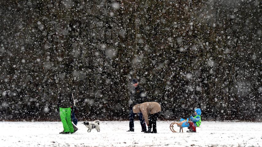 Ab ins Freie: Frostiges Winterwetter lockt in den Marienbergpark