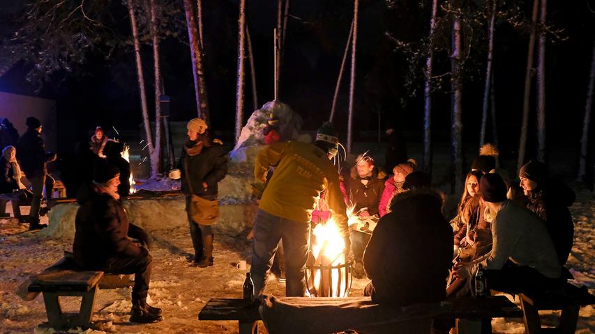 Holzheimer Schützen feiern an der Eisbar