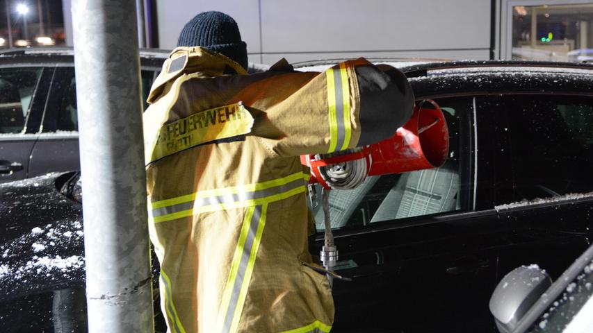 Alarm in Fürth: Schon wieder brennt ein Auto
