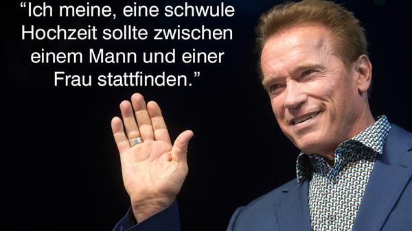 Arnold Schwarzenegger in einem Radio-Interview mit der Sean Hannity Show im Jahr 2003. Die Wahl zum Gouverneur von Kalifornien gewann er dann auch so. Quelle: CNN