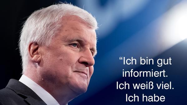 Horst Seehofer (CSU) im Jahr 2007, damals noch als Bundeslandwirtschaftsminister.