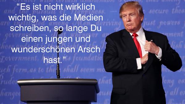 Das sagte Trump im Jahr 1991 in einem Interview mit dem Magazin Esquire. Quelle: Esquire/New York Times