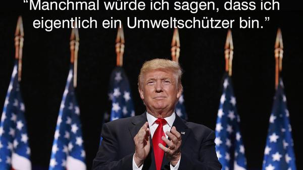 So lobte sich Trump für seine Golfplätze im Interview mit der New York Times, November 2016.