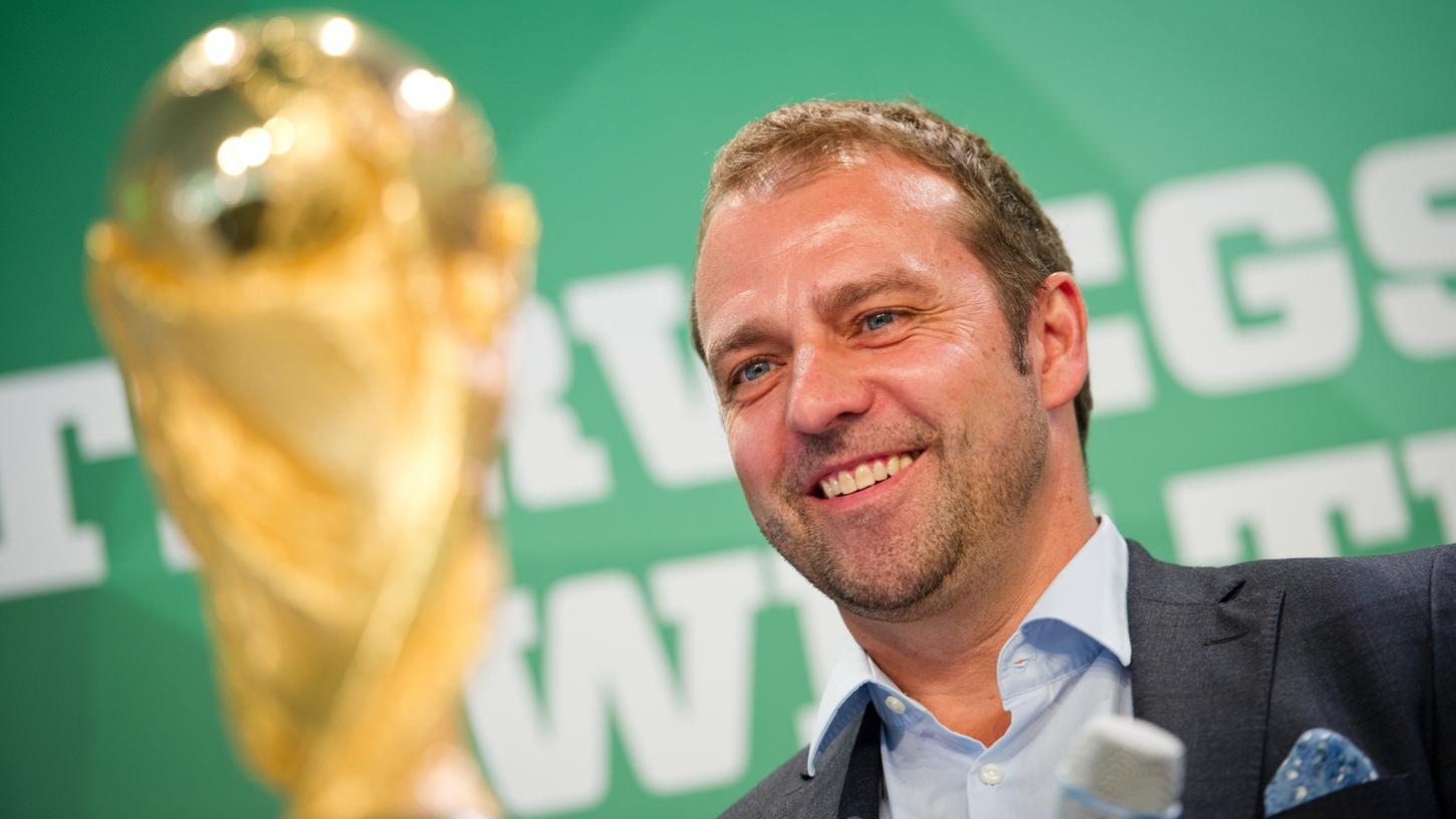 Mit der deutschen Nationalmannschaft gewann Hansi Flick als Co-Trainer den Weltmeistertitel 2014.