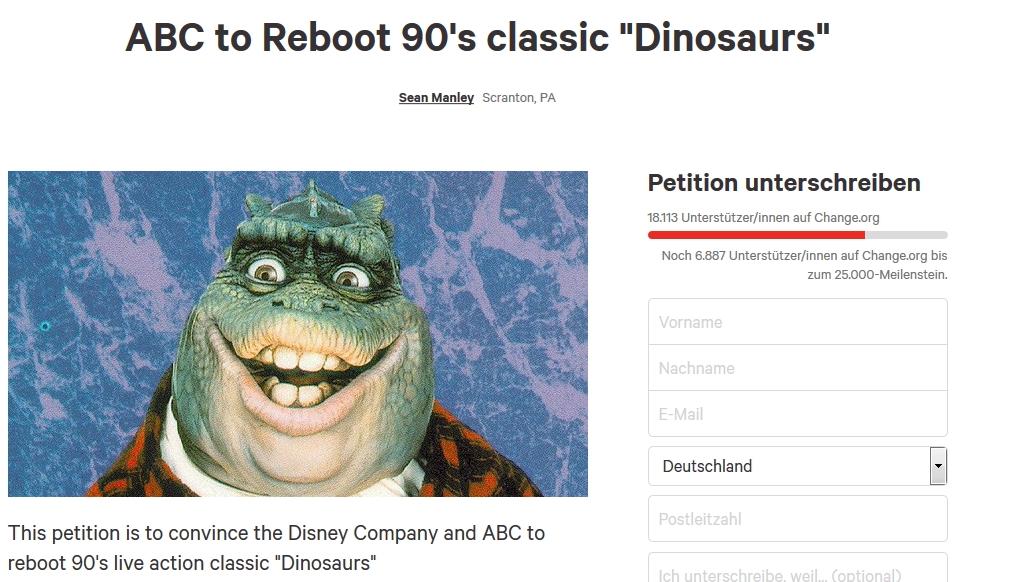 Da werden Kindheitserinnerungen wach: Die TV-Serie "Die Dinos" zog in den 90ern Tausende vor die TV-Bildschirme.