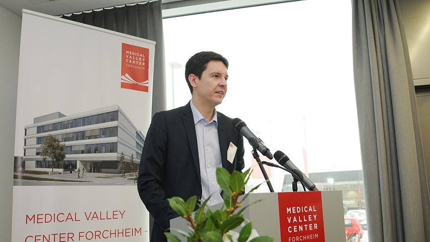 Wirtschaftsförderer Viktor Naumann: Für ihn ist das Medical-Valley-Zentrum ein Meilenstein in der Entwicklung.