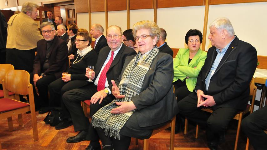 Die ehemalige Dritte Bürgermeister Forchheims, Maria Wagner, war ebenfalls gekommen.