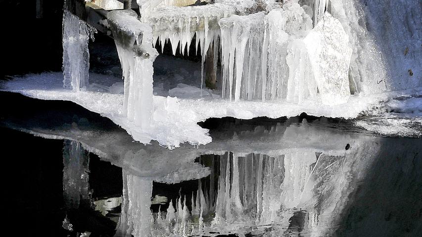 Winter in Schwabach die Dritte: Eisige Landschaften