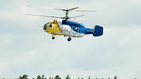 Dieser Lastenhubschrauber von Kamow war 2011 in der Region im Einsatz, um Strommasten aufzustellen. Seine Tankstops erledigte der Hubschrauber am Airport Nürnberg.