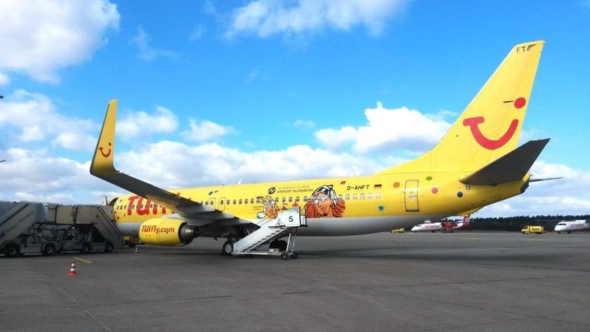 Im Frühjahr 2015 erhielt eine TUIfly Boeing 737-800 eine Dürer&Klexi-Sonderlackierung und war als fliegender Botschafter für den Albrecht Dürer Airport Nürnberg unterwegs.