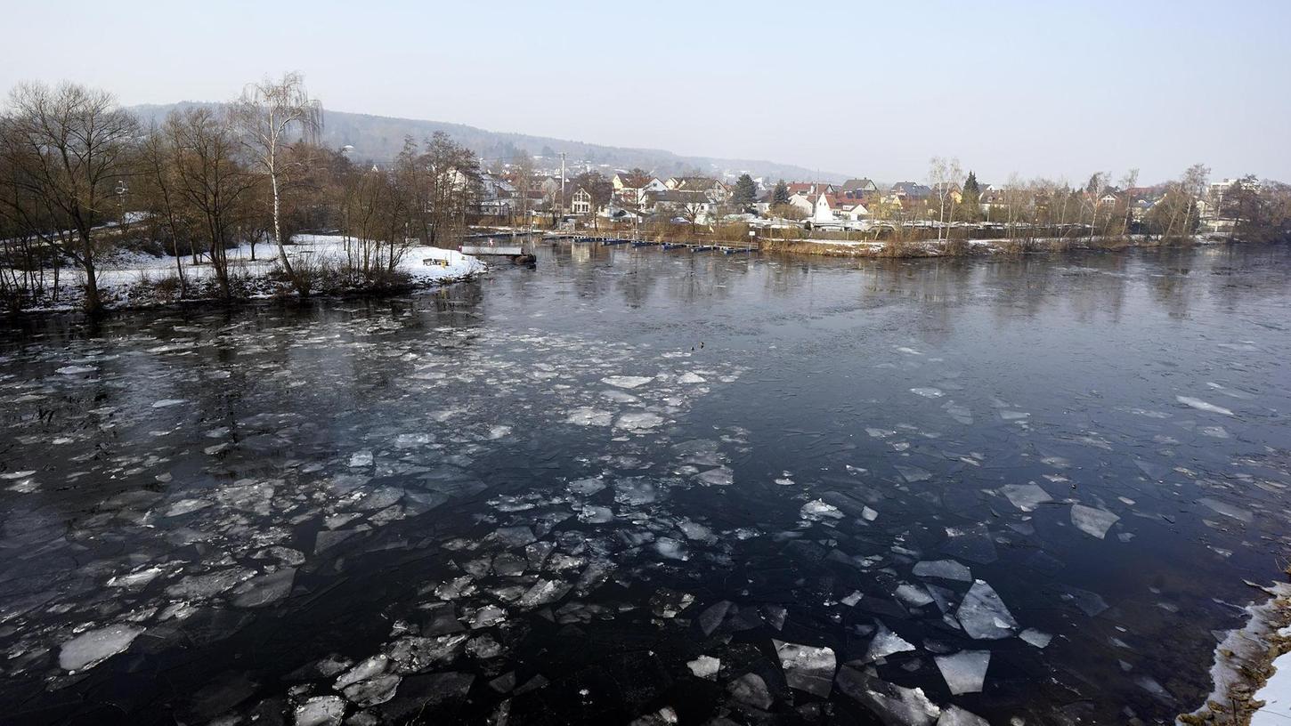 Forchheim: Wenn die Regnitz zum Eiskanal wird