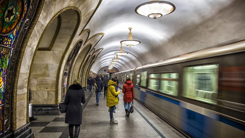 Eine Herausforderung für die Jury: Moskaus Metro – wunderschön, aber eben auch fremd.