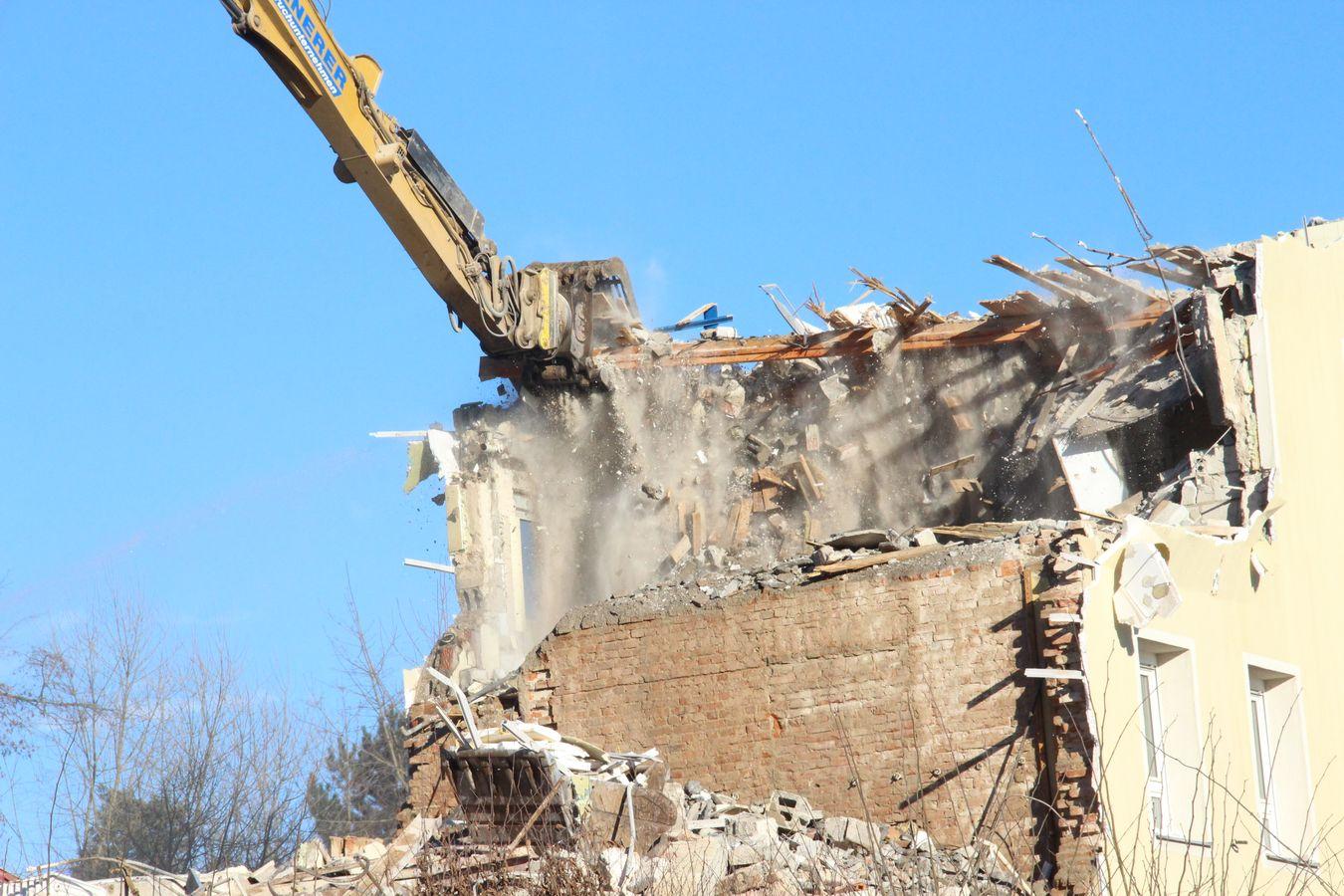 Abriss Schnaittach Krankenhaus