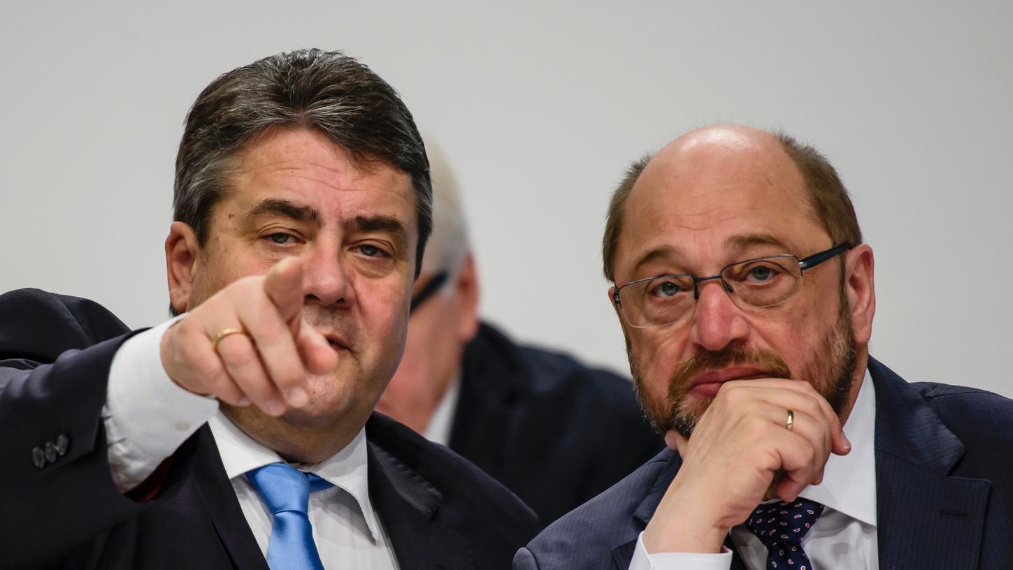 Gabriel will nicht Kanzler werden - und schlägt Schulz vor