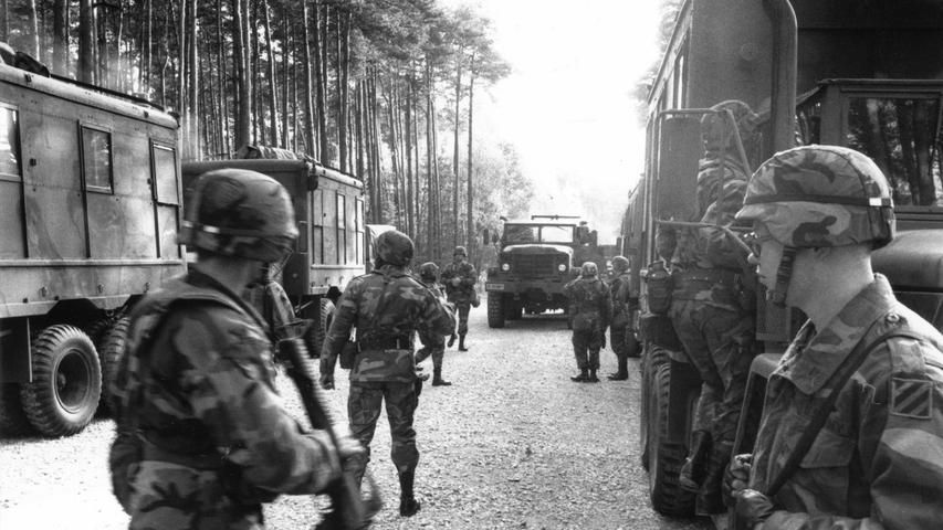 Panzer, Blitzkrieg und Goodbye: Als die US-Army in Erlangen war