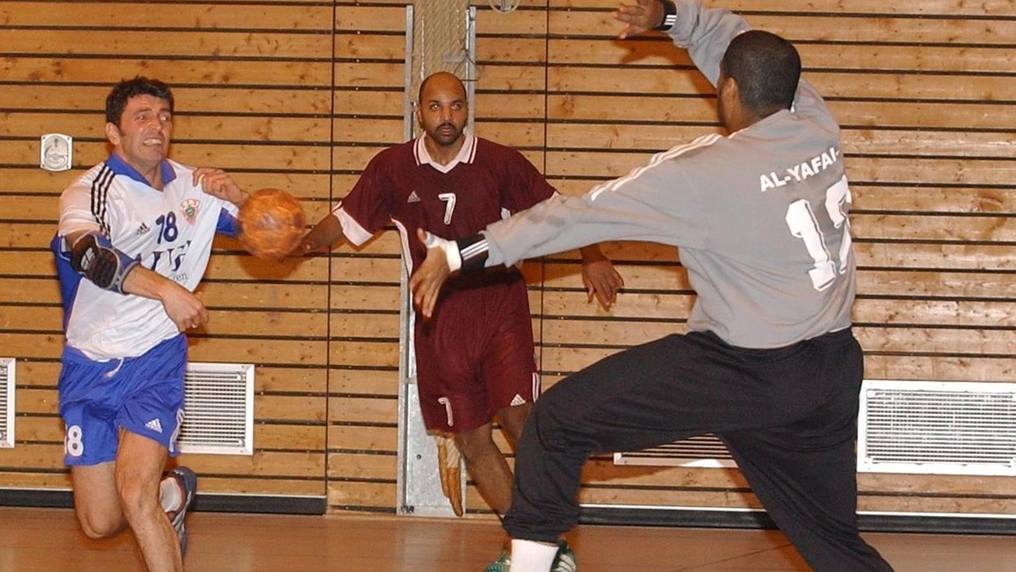 2004: Katars Handballer zu Gast in Forchheim