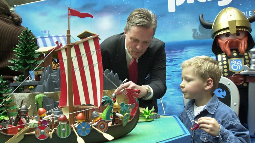 Schiff ahoi! 2002 konnte man mit diesem Boot von Playmobil ablegen.