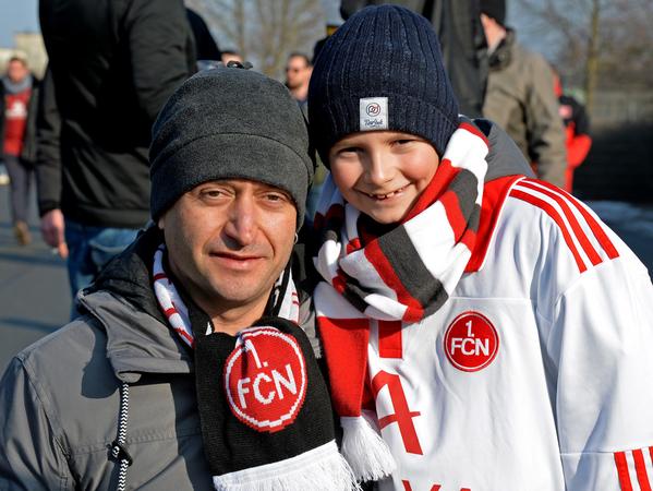 Markus Römer mit Sohn Manuel.