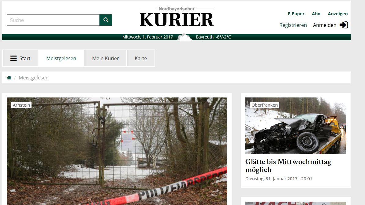 Beim Nordbayerischen Kurier wird am Mittwoch über die Entlassung von 50 Mitarbeitern verhandelt.