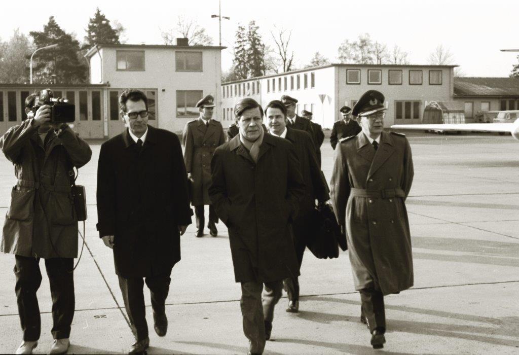 Ende der 1960er Jahre kam Helmut Schmidt in Nürnberg an. Damals war er noch SPD-Fraktionsvorsitzender im Bundestag.