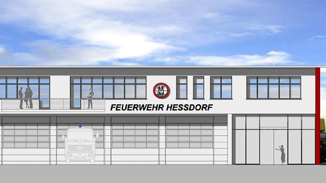 Planung für Heßdorfer Feuerwehrhaus geht voran