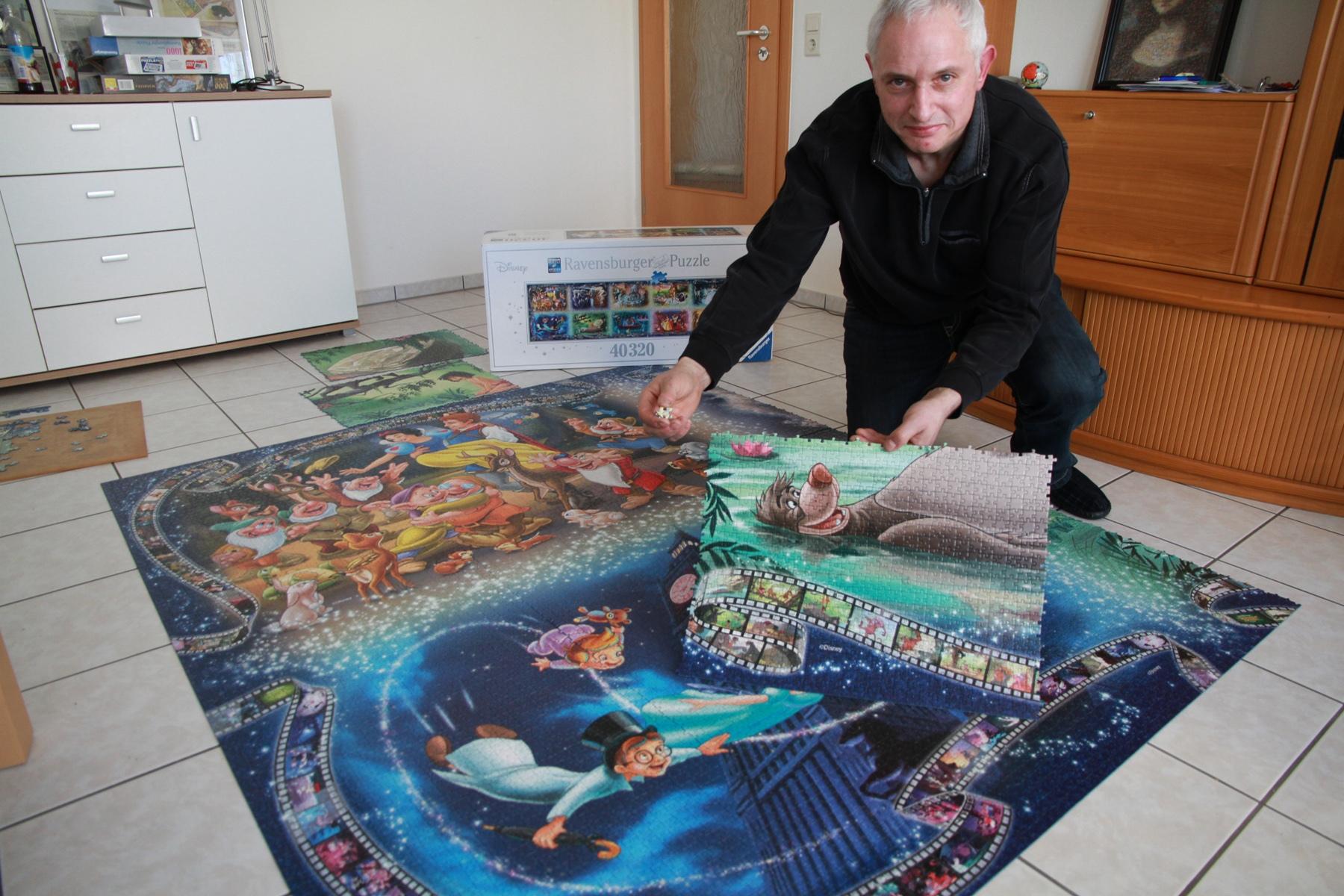 Hallerndorfer legt größtes Puzzle der Welt Nordbayern