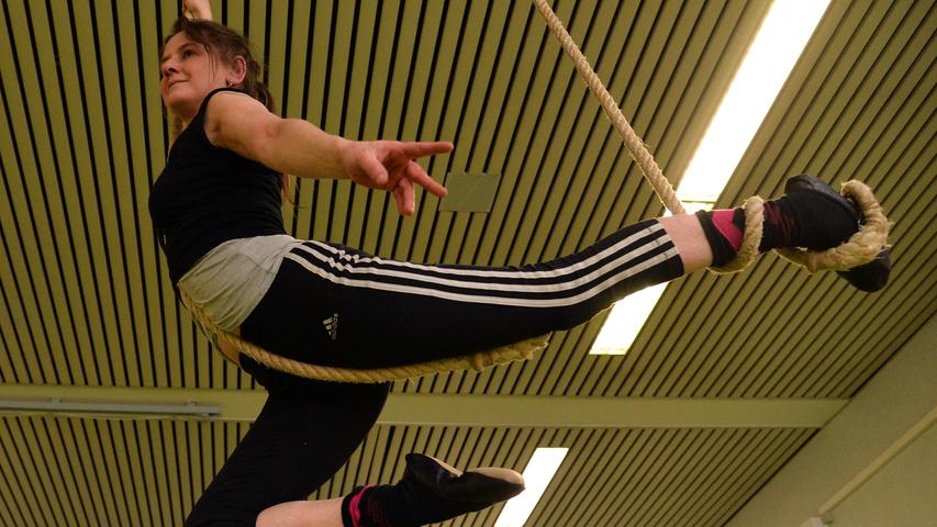 So akrobatisch trainieren die Nürnberger Jongleure und Artisten