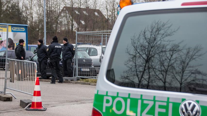 Großeinsatz in Zirndorf: Polizei durchsucht Asylbewerberunterkunft