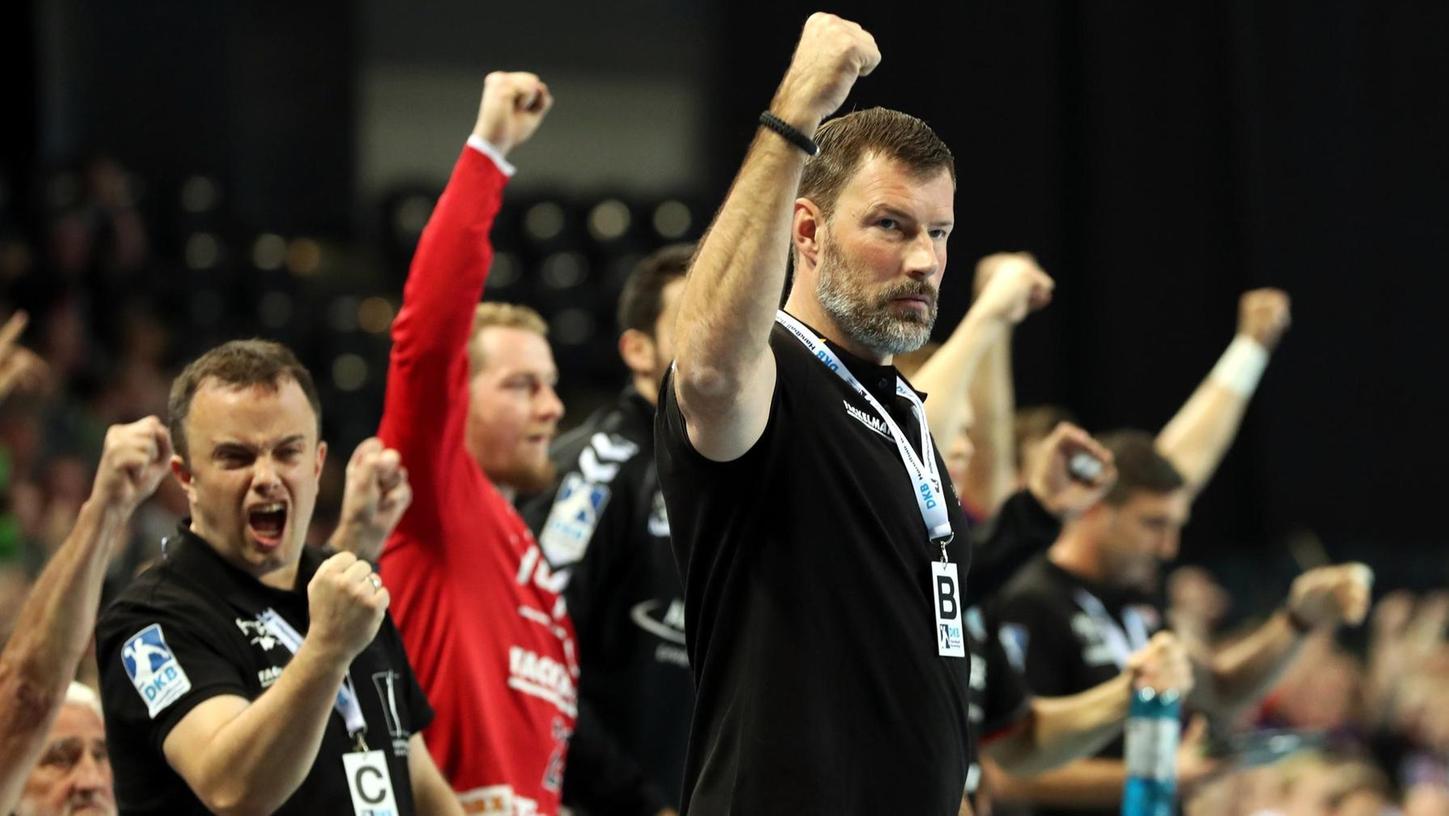 Robert Andersson ist bislang zufrieden mit der Handball-Saison.