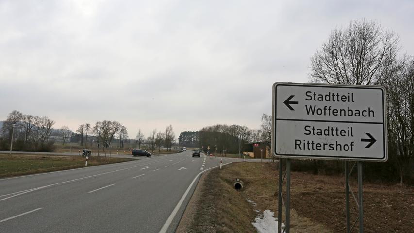 Auch an der Kreuzung der Ritterhofer Straße mit dem Ring soll eine Brücke dafür sorgen, dass es sicherer wird.