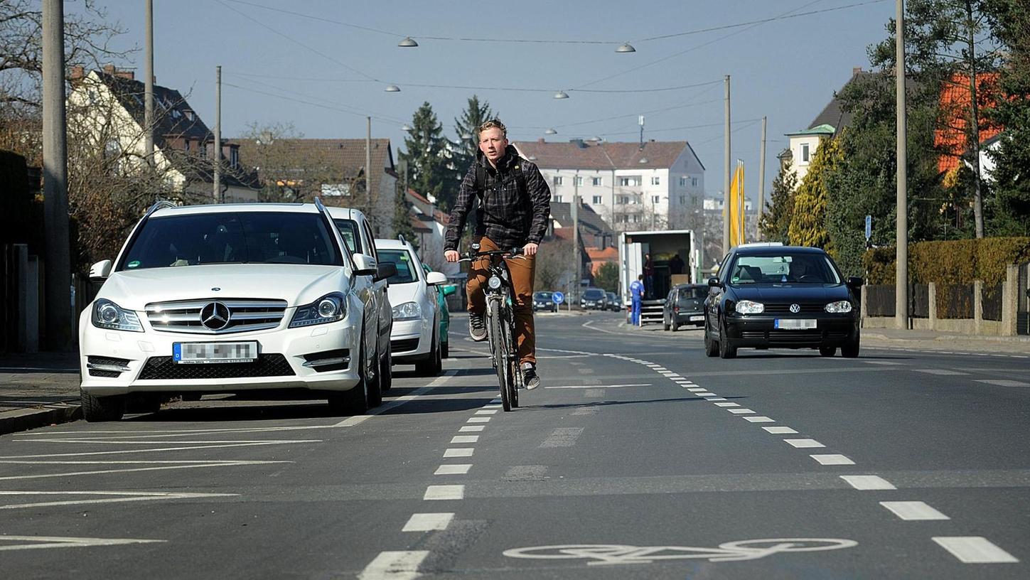 Fürth: Attraktive Radstrecken und breite Wege