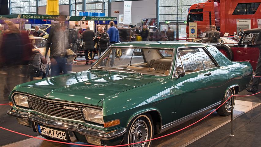 Ein Rarität von 1967: Der Opel Diplomat V8 Coup, heute steht er im Museum.