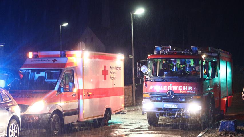 Drei Verletzte nach Brand in Pappenheimer Asylunterkunft