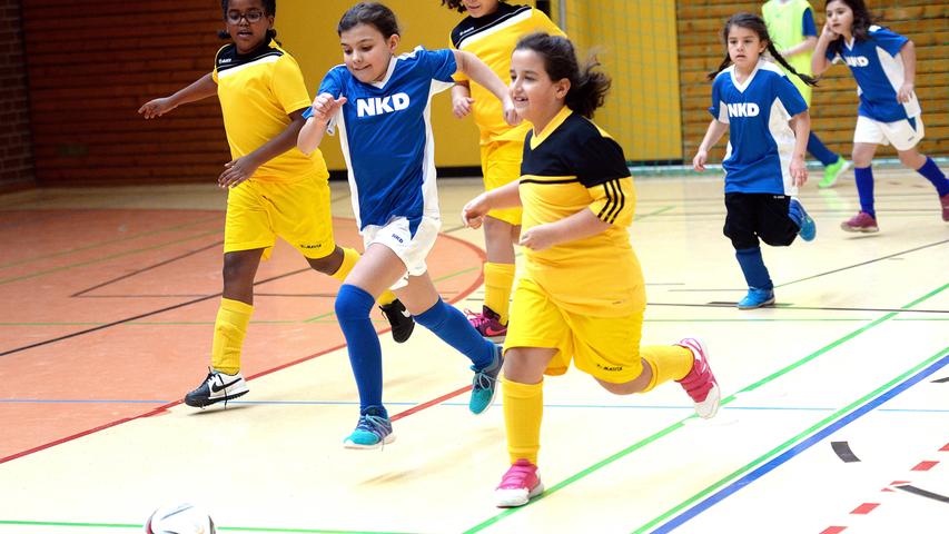 Wie Integration durch Sport gelingen kann, hat am Samstag der Mädchenfußball-Hallencup in der Mönauschule gezeigt.