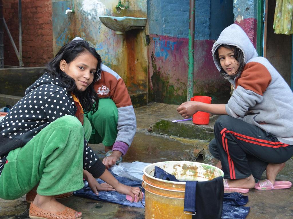 Fürtherin half im Kinderheim in Nepal mit