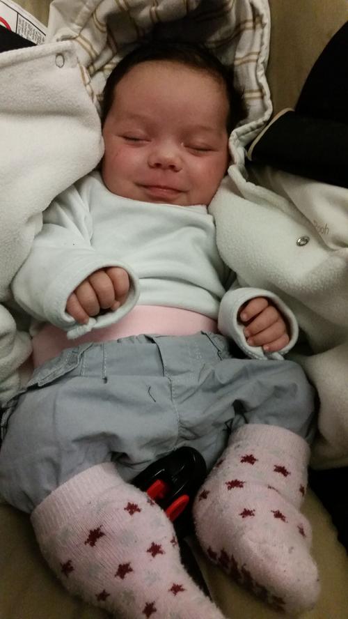 Am 1. Januar kam die kleine Taliya in der Hallerwiese um 1.56 Uhr zur Welt.