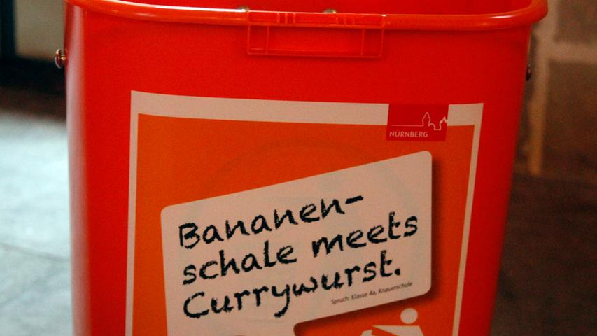 Diese lustigen Sprüche sind jetzt auf Nürnbergs Mülltonnen