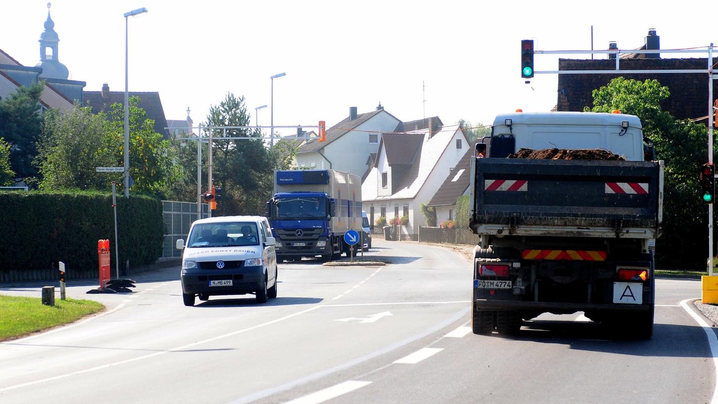 Die Belastung durch Lkw ist in Kersbach schon länger ein Thema.