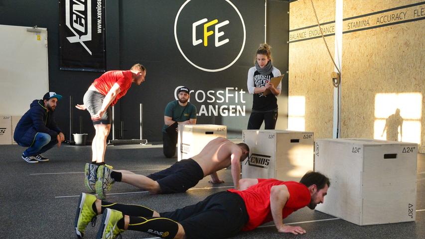Pumpen und Springen: Die CrossFit Box in Erlangen