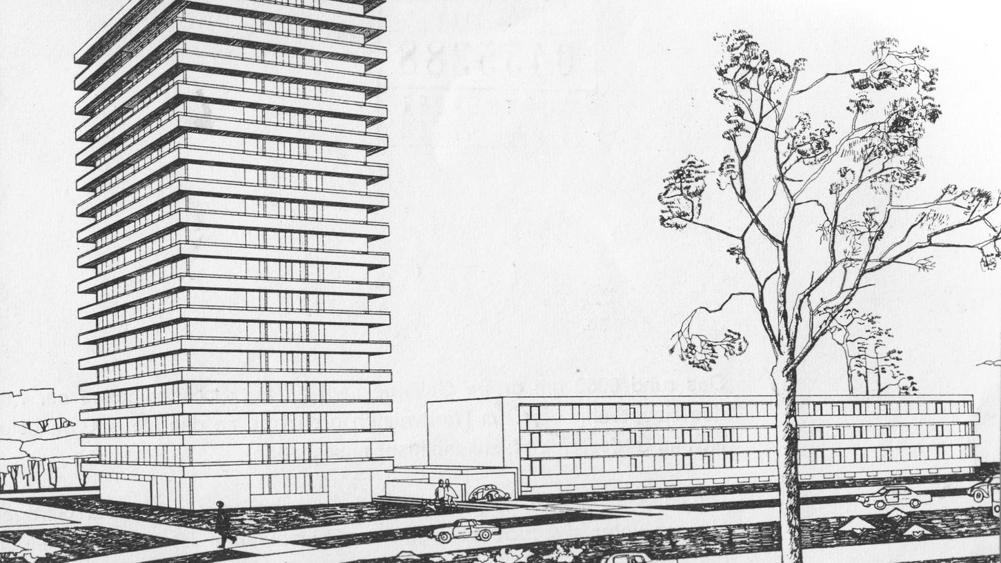 3. März 1967: Wohnblock beim Hain