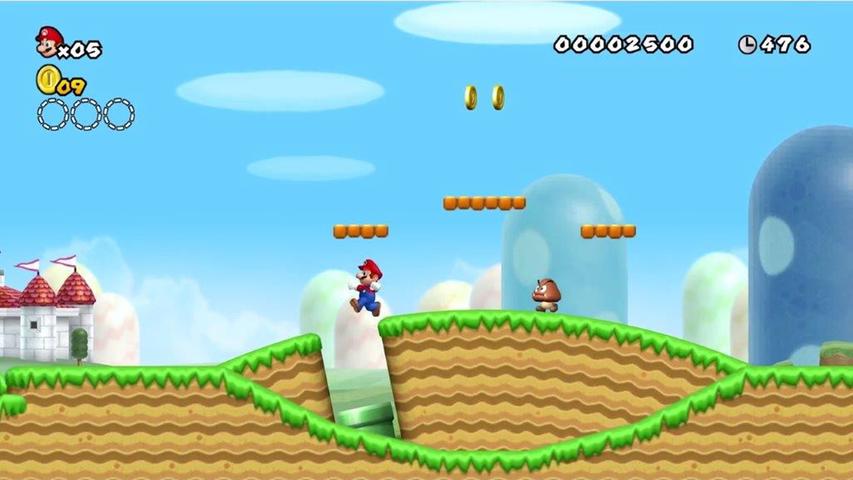 "Mamma Mia" schon wieder Mario. Diesmal kommt er mit New Super Mario Bros. für Nintendo DS um die Ecke. Seit 2006 gingen 29.82 Millionen Exemplare über die Ladentheke.