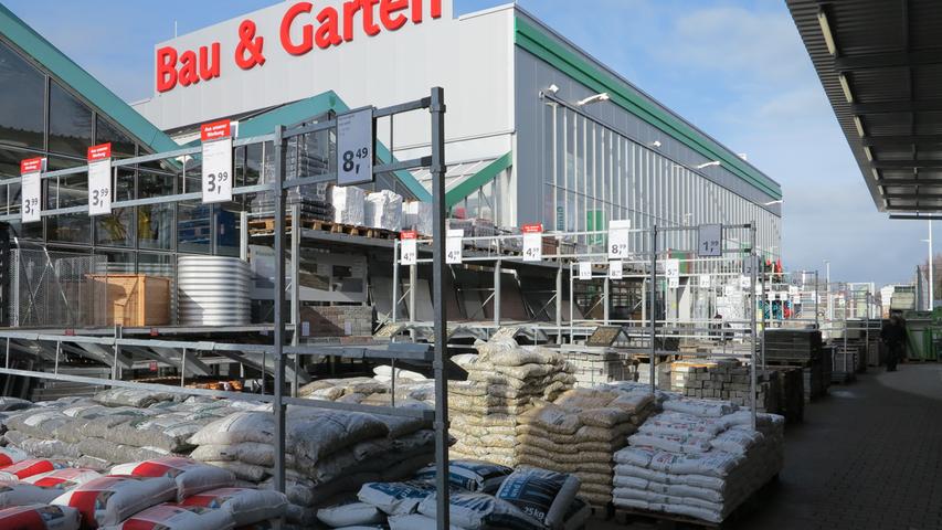 BayWa-Bau- und Gartenmarkt präsentiert sich jetzt viel großzügiger ...