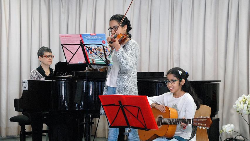 Kinder musizieren in Spardorf mit Freude