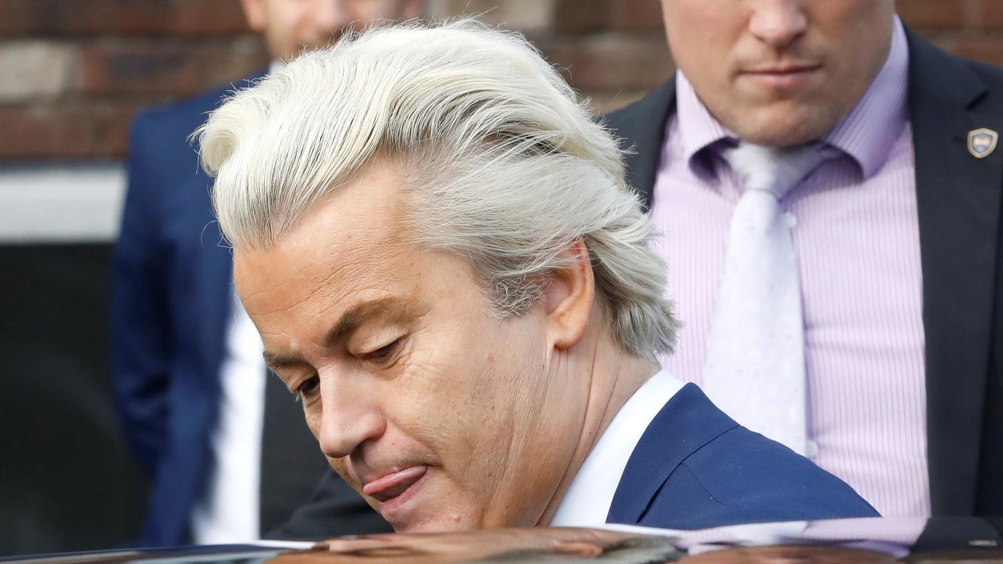 Geert Wilders geht als Verlierer aus der Wahl hervor.